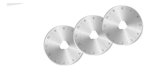 Cutter Circular Rotativo Rd Con 3 Cuchillas De Repuesto