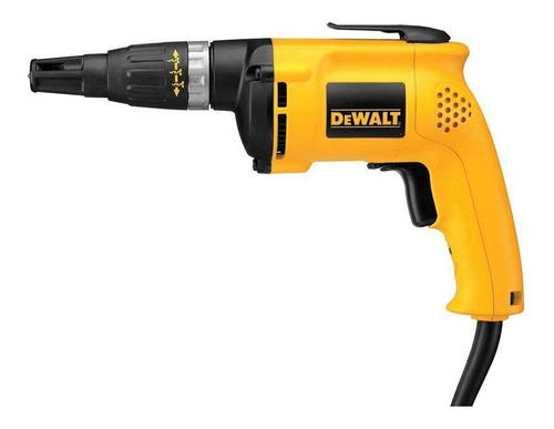 Imagen 1 de 3 de Atornillador eléctrico DeWalt DW255 127V amarillo 60 Hz