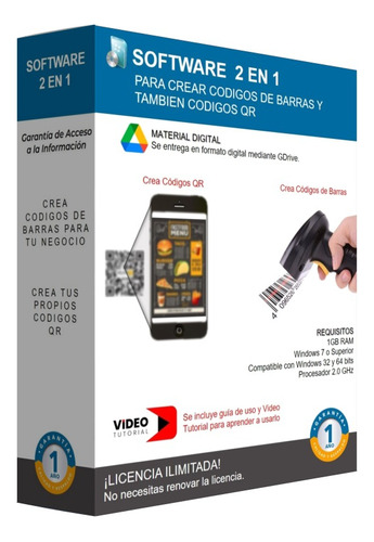 Generador Para Códigos De Barras Y Códigos Qr