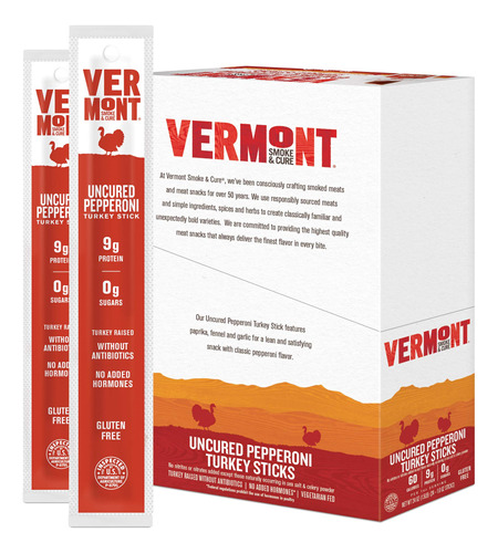 Vermont Smoke &amp; Cure - Mini Palillos De Carne