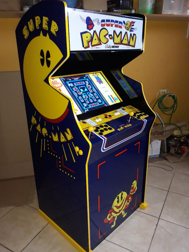 Fliperama Multijogo..tema Super Pacman.fabricação Própria
