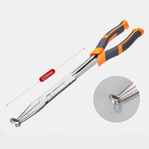 Alicates De Doble Longitud Total 34cm 45 Redondo Mediano