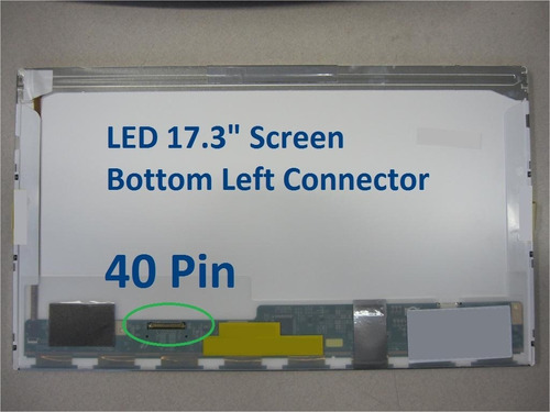 Toshiba Satellite C-s Laptop Screen Led Parte Inferior