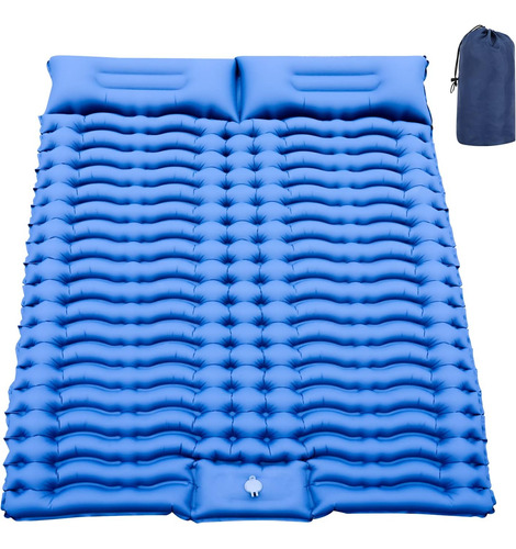 Colchoneta De Camping Doble, Grosor De 4 Pulgadas, Ultr...