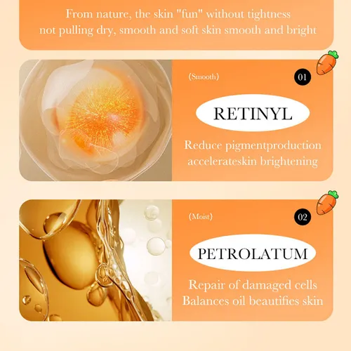 Crema Facial De Zanahoria, Crema Facial Hidratante, Reafirma