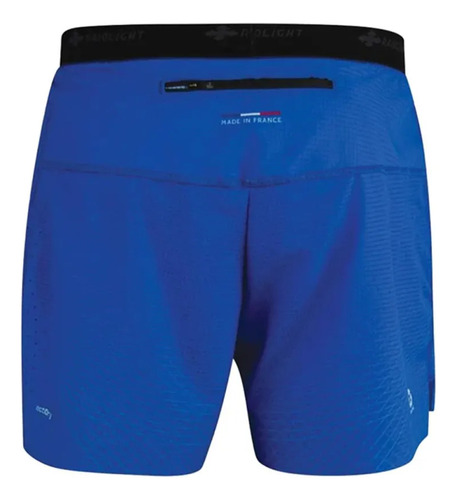 Short Trail Raidlight Ripstretch Sublitech Ecodry Azul Hombr
