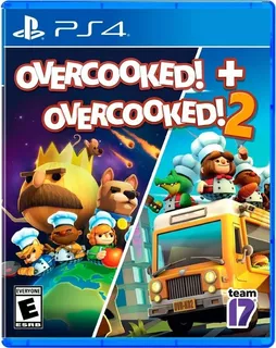 Overcooked + Overcooked 2 Fisico Sellado Ps4 Meda Flores