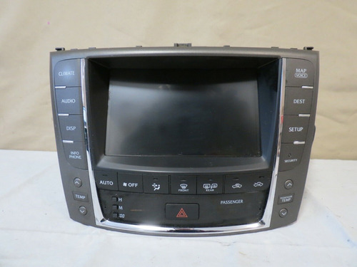  10-12 Lexus Is250 Is350 Radio Ac Climate Control Gps Ccp