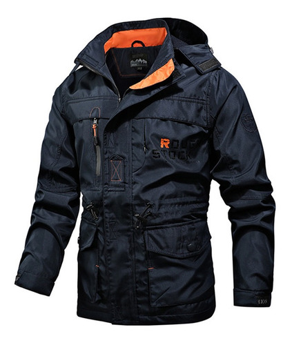 Chaquetas De Chaqueta Impermeable Desmontable Para Hombre