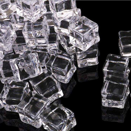 Cubitos De Hielo Reutilizables Para Bebidas Clear 25mm