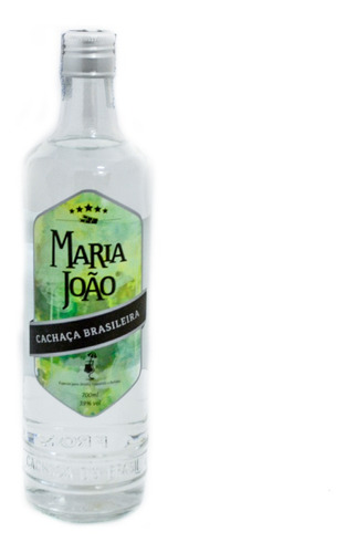 Cachaça Maria João Prata 700ml