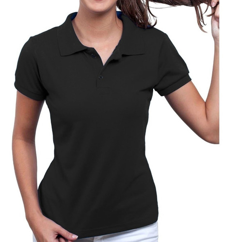 Camisa Polo Feminina Camiseta Gola Atacado Uniforme Piquet