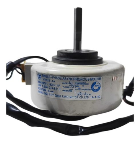 Motor Do Evaporador Ar Condicionado Elgin Split Hefi12b2ia