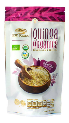 Quinoa Bsd Foods Organica 220 Gr