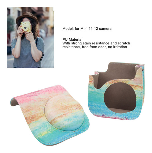 Bolsa De Cámara Para Mini 12 Instant Case Protectora De Piel