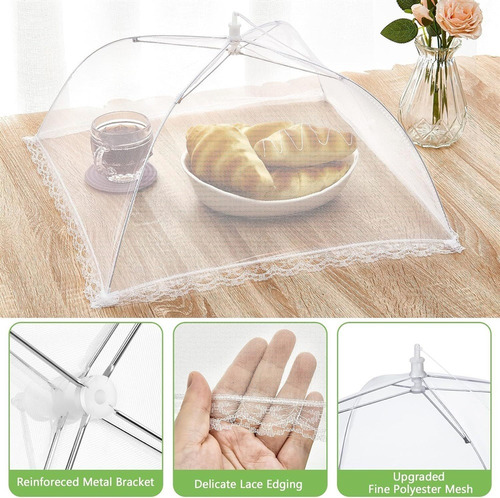 Mosquitero Protector Alimentos Malla Alimentos Cubre Comida