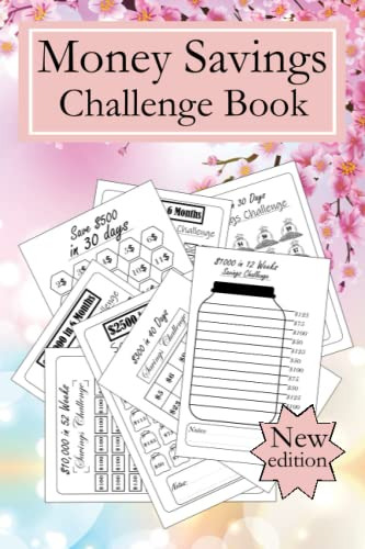 Book : Money Savings Challenge Book New Edition 8 Different