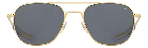 Gafas De Sol Piloto Original De Ao - Gold - True Color Grey