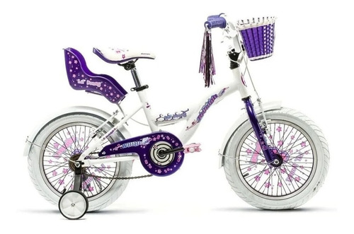 Bicicleta Nena Con Rueditas Raleigh Lilhon R16  Aluminio 