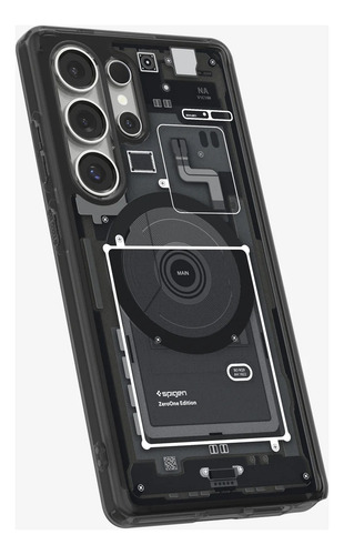Capa Spigen Ultra Hybrid Zero Magfit Para Samsung S25 Ultra