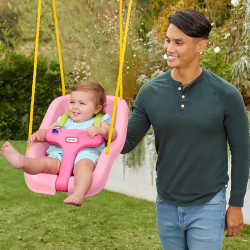 Columpio Rosa Para Niños Little Tikes