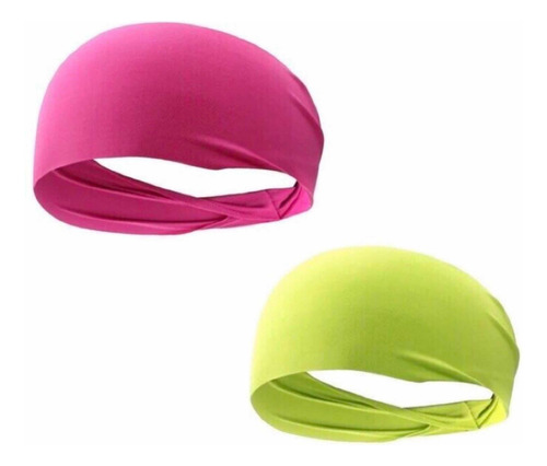 Banda Pelo. Pack 2 Piezas . Banda Elástica Pelo Colores Moda