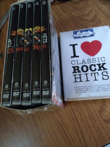 Colección Original De Dvds De Videos De Rock Clasico 