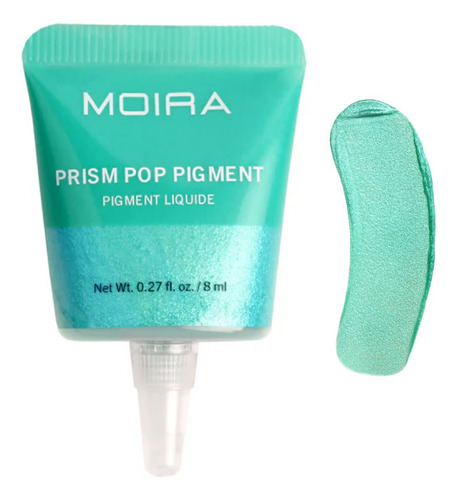 Sombra Líquida Para Ojos Moira Cosmetics Pigment Color 007 Minty Miraage