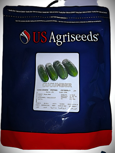 Pepino Spickler F1 Super Max De 1 Mil Sem De Us Agriseeds