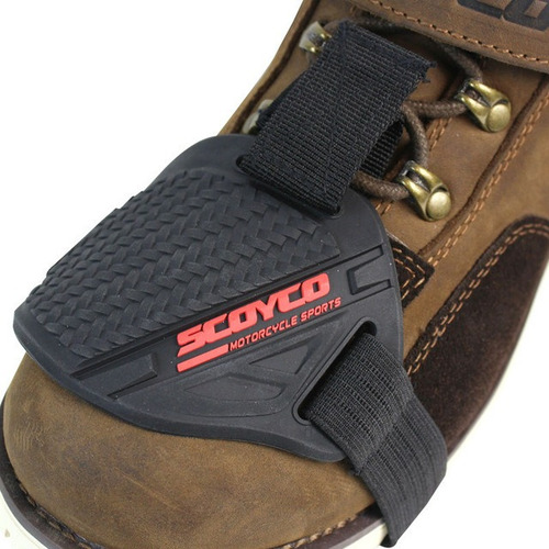 Protector De Zapato Pedal Cambios Moto Scoyco