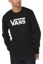 Comprar Polo Vans De Manga Larga Vans Classic Black White