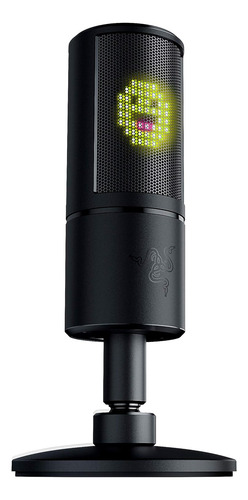 Razer Seiren Emote - Micrófono De Streaming: Pantalla Led