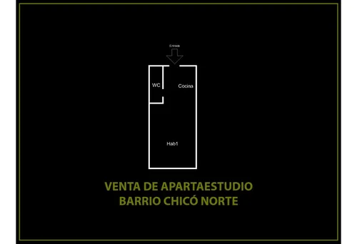 Venta De Apartaestudio En Chico Norte