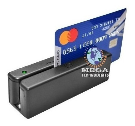 Lector De Tarjeta Banda Magnética Usb 3 Pistas Nuevo Inc Iva