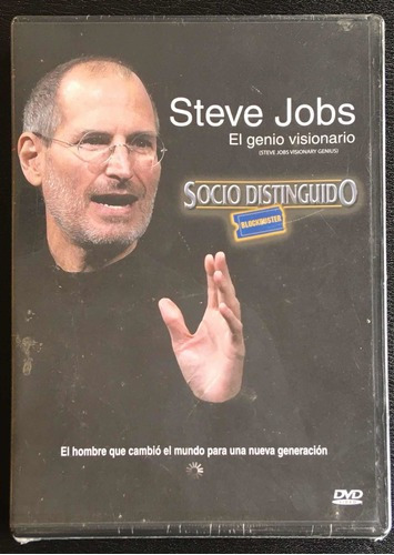 Steve Jobs El Genio Visionario Dvd Blockbuster