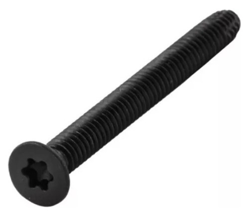 200 Tornillos Cabeza Plana Torx Tipo F Negro 5/16 X 1-1/2