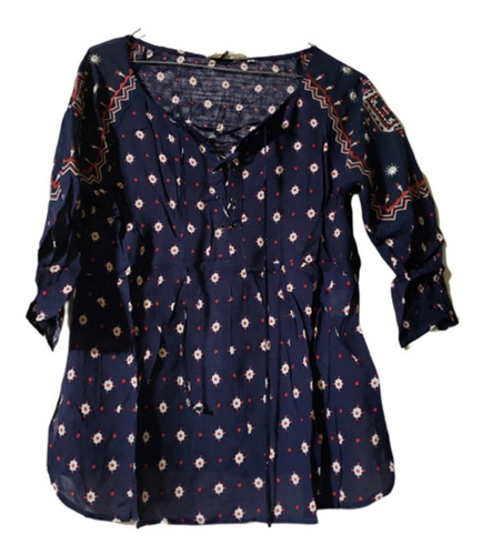 Blusa Rayon Importada Estampada, T. S Y L 