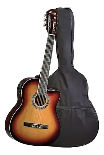 Violão Eletrico Tagima Memphis Ac-60 Sb Sunburst C/ Capa