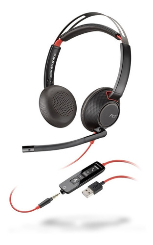 Auriculares Diadema Poly - Blackwire 5220 Usb-a