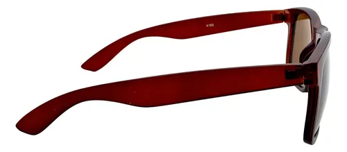 Gafas de sol cuadradas clásicas para hombre, Uv400, marco de verano oscuro, color marrón sólido
