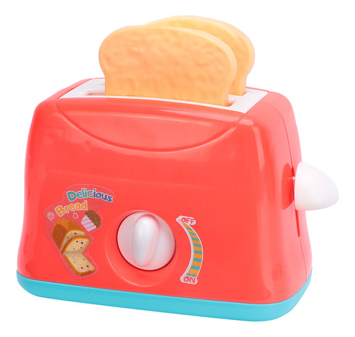 Tostadora Popup Play Toy, Modelo De Máquina De Hacer Pan De