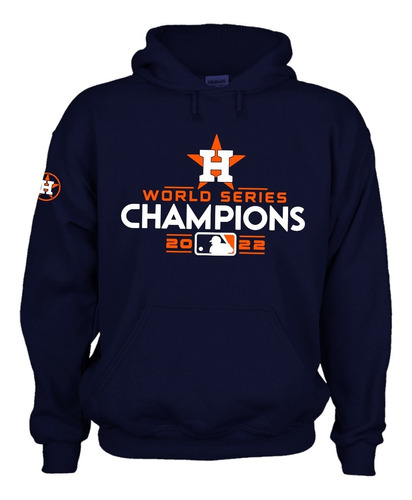 Sudadera Capucha Astros De Houston Champions 2022 Mlb W S