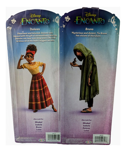 Muñecos Disney Encanto. Dolores Y Bruno (Usado)