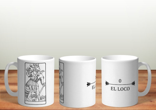 Taza De Plástico Cartas De Tarot: El Loco #r