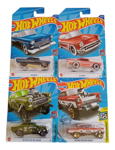 '55 Chevy, '57 Chevy, '55 Chevy Bel Air Gasser Hot Wheels 