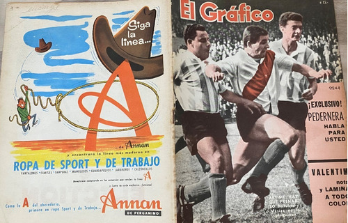 El Gráfico, Fútbol Argentino Nº 2244, 1962, Ago2