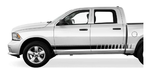 Kit De Calcomanias Laterales Para Dodge Ram 2009 A 2022 