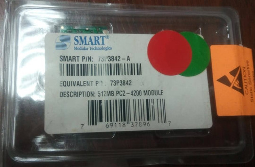 Memoria Smart Nueva Ddr2 512mg So-dim 4200