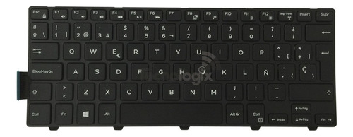 Teclado Dell DE145442ES Negro Español