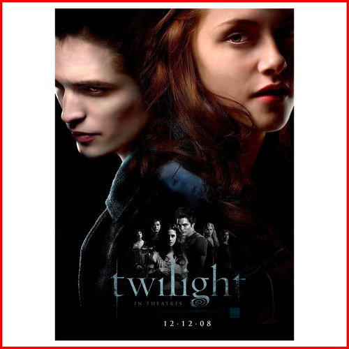 Poster Película Crepúsculo Twilight 2008 #8 - 40x60cm